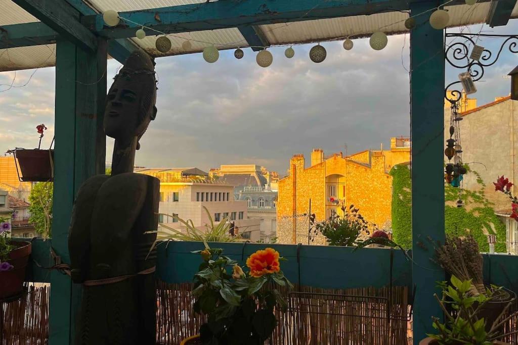Appartement Terrasse Proche Vieux-Port Marselha Exterior foto